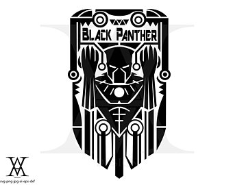 340x270 Black Panther Vector Etsy