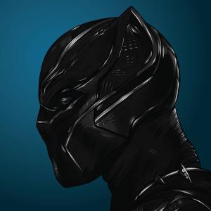 300x300 Graphic Mascot Vector Image Black Panther Catchsplace