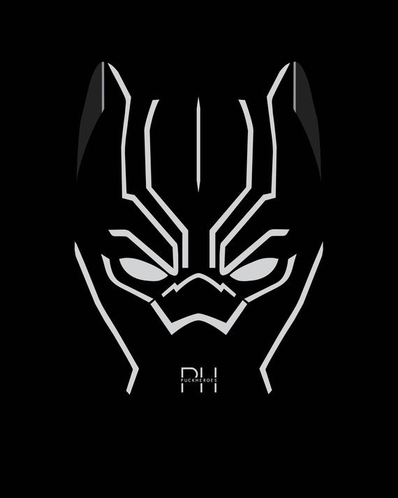 Black Panther Mask Vector at Vectorified.com | Collection of Black ...