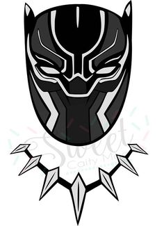 Black Panther Mask Vector at Vectorified.com | Collection of Black ...