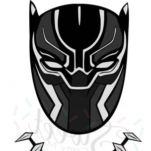300x300 Black Panther Vector Set Hoodamathrun