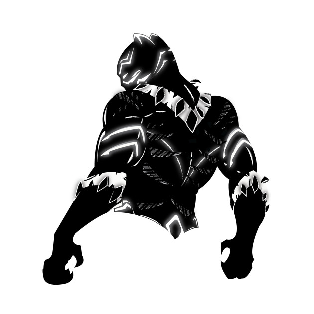630x630 Black Panther Vector
