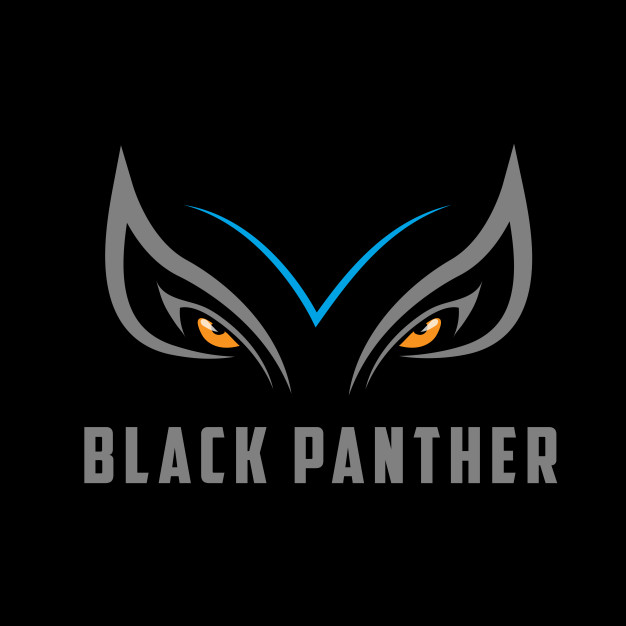 626x626 Black Panther Vector Premium Download