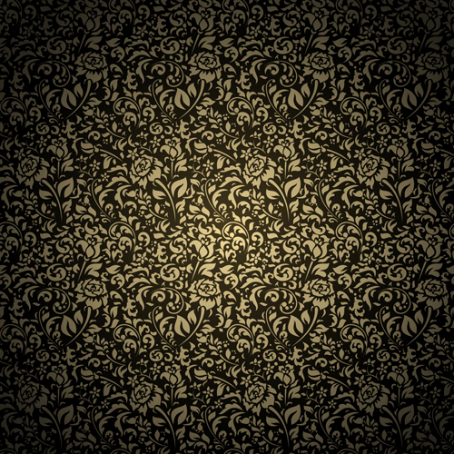 500x500 Black Pattern Vintage Backgrounds Vector Free Download