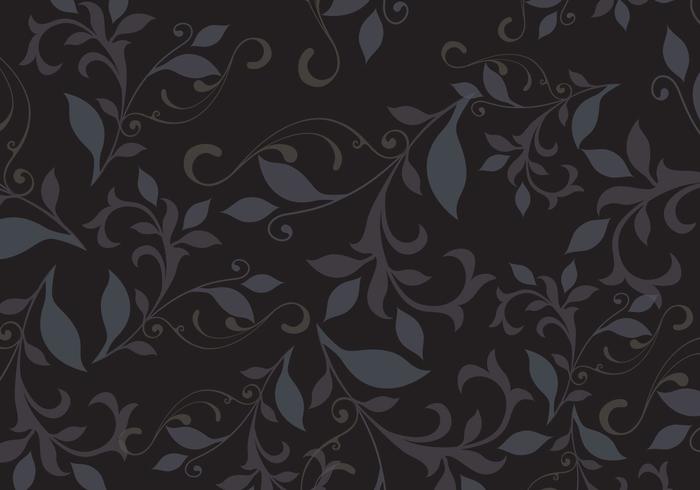 700x490 Dark Floral Pattern Background Vector