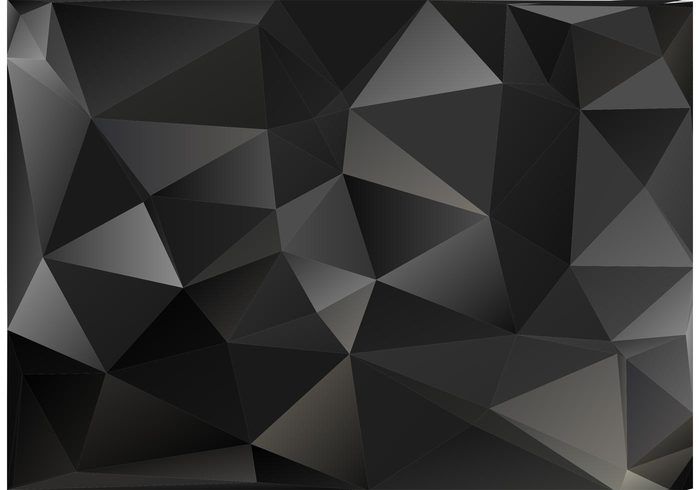700x490 Black Polygon Vector Background Free High Quality Black Vector