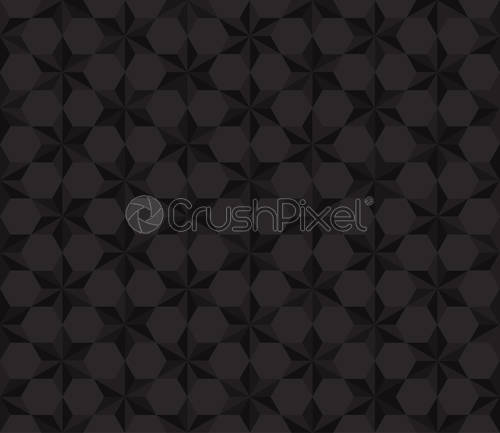 500x433 Seamless Pattern Black Stars Polygon Background