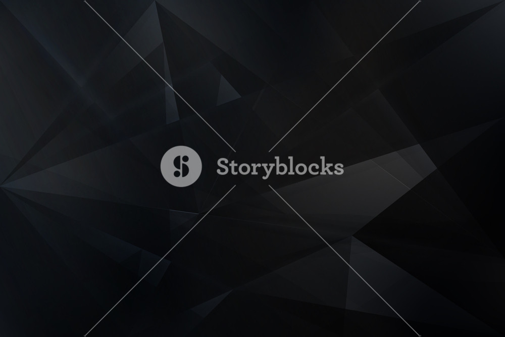 1000x667 Abstract Black Geometric Low Polygon Background Triangles Mosaic