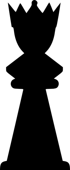 234x570 Chess Black Queen Clip Art Free Vector In Open Office Drawing