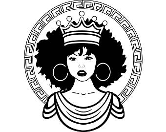 Free Free 203 Svg Afro Queen Crown Svg Free SVG PNG EPS DXF File