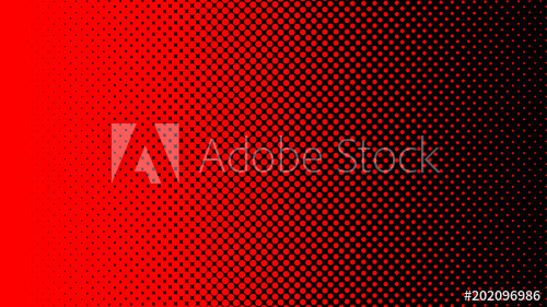 500x281 Halftone Gradient Dots Background Vector Illustration Red Dotted