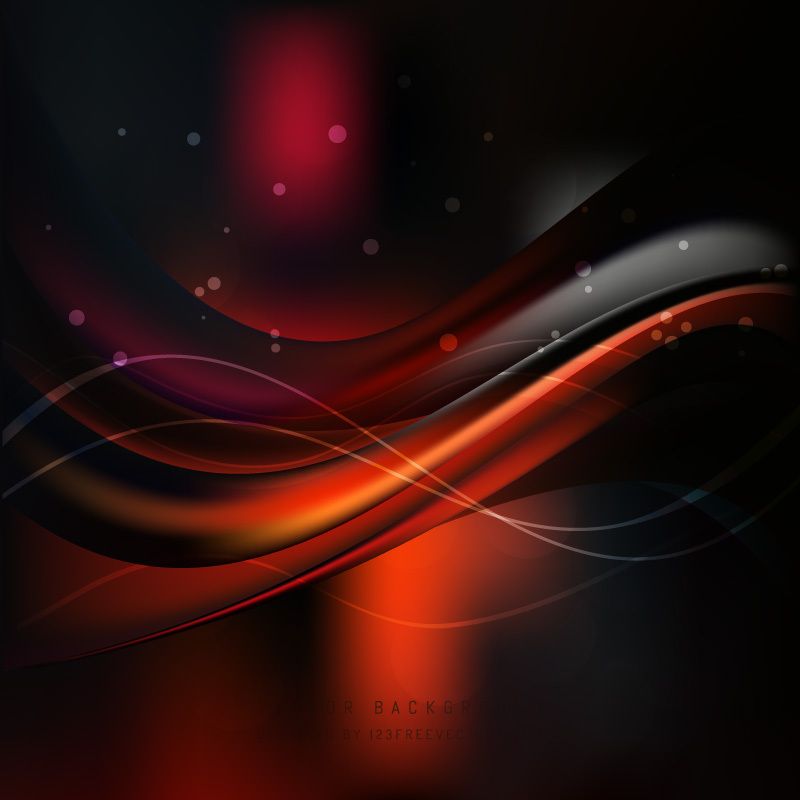 800x800 Red Black Wave Background Cool Backgrounds In Waves