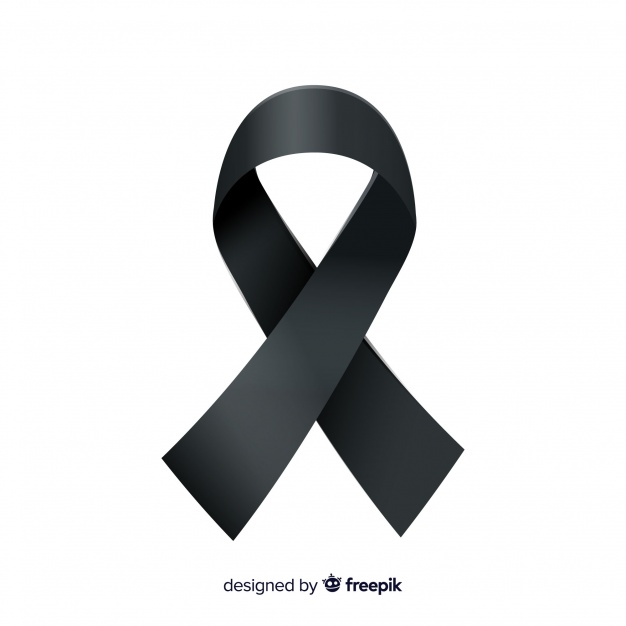 626x626 Black Awareness Ribbon Vector Free Download