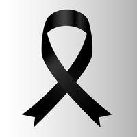 200x200 Black Ribbon Free Vector Art
