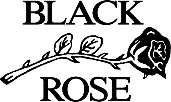 600x358 Black Rose Free Vector Download