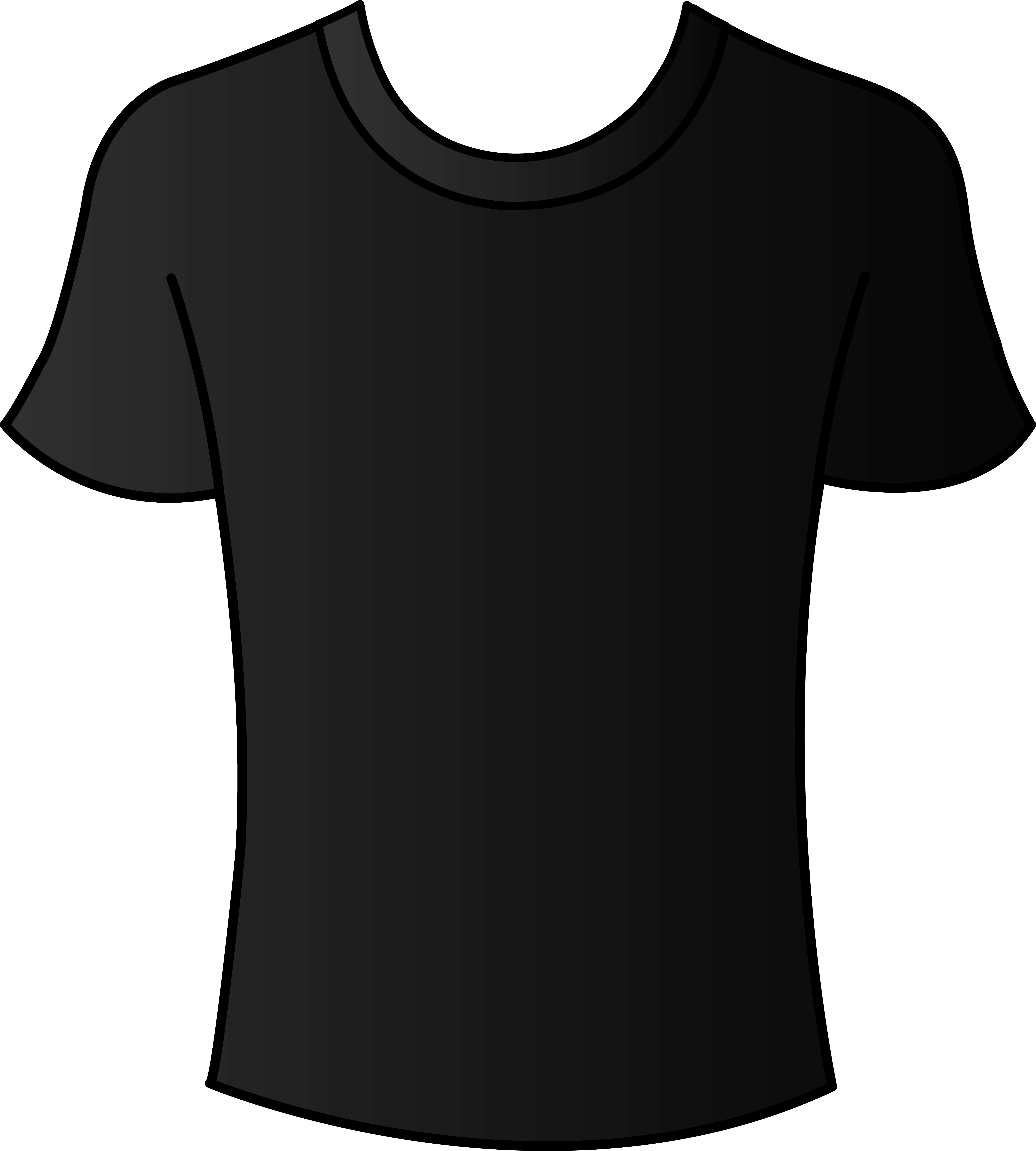 6652x7386 Vector Black T Shirt Images