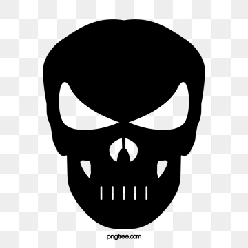 360x360 Black Skull Png, Vector, And Clipart With Transparent