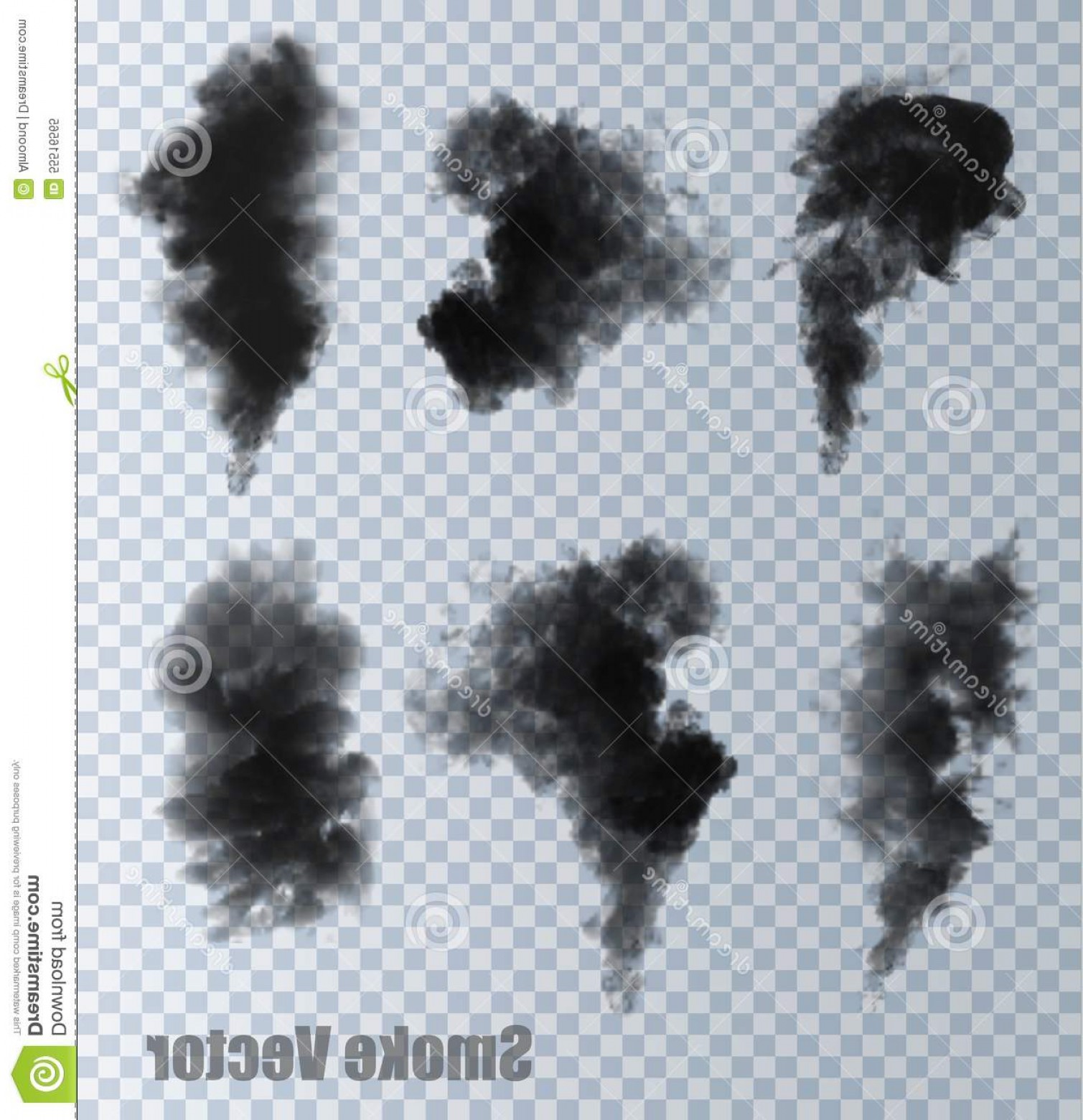 1509x1560 Stock Illustration Smoke Vectors Transparent Background Vector