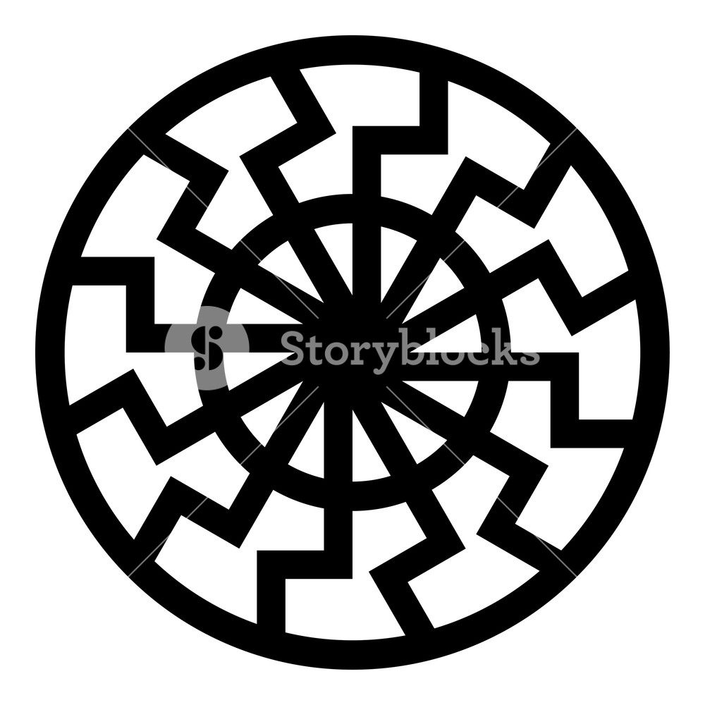 Black Sun Symbol Icon Black Color Vector Illustration Flat Style 1000x1000 Black Sun Symbol Icon Black Color Vector Illustration Flat Style