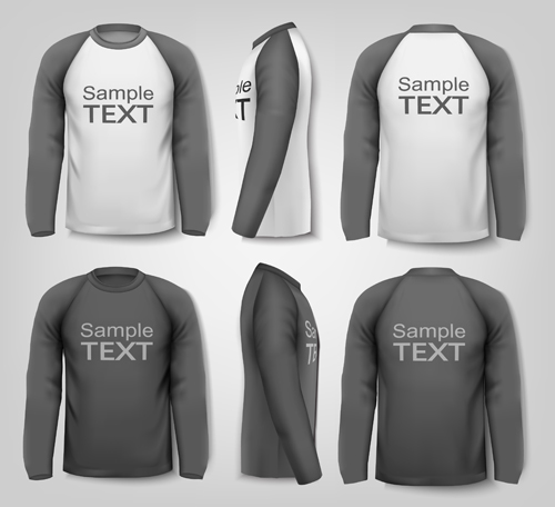 500x456 Gray Man T Shirt Vector Template Free Download