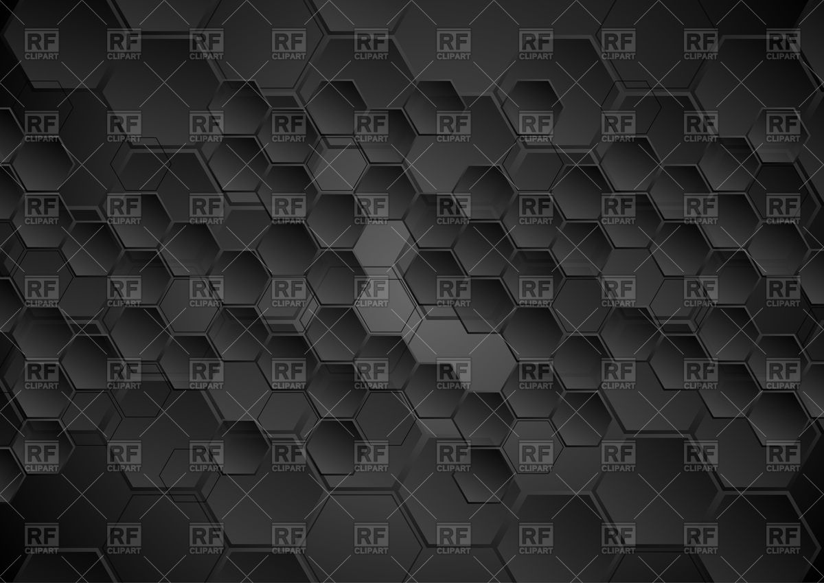 1200x849 Black Background With Hexagons Texture Vector Image Of Backgrounds