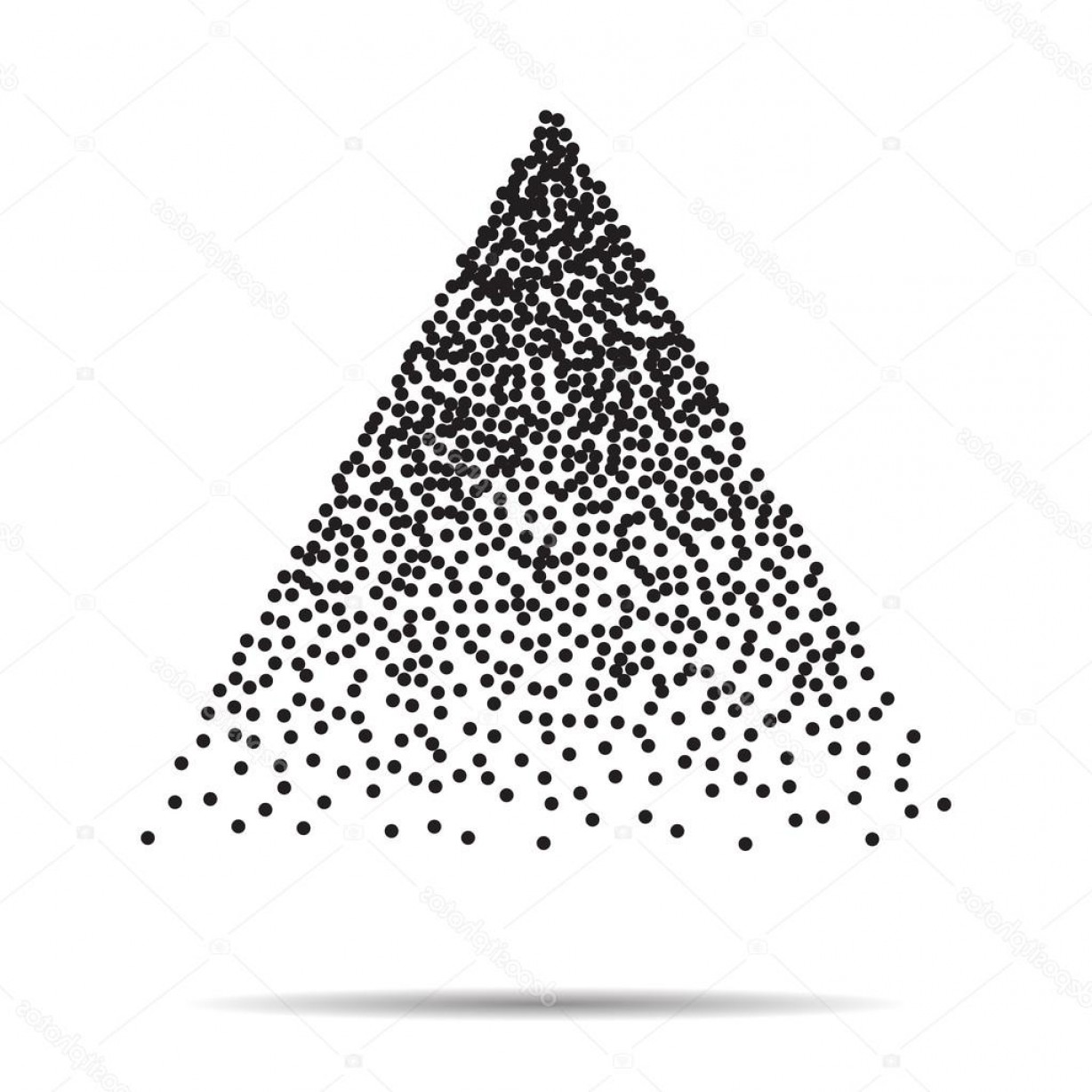 1228x1228 Triangle Pattern Vector Dots Handandbeak