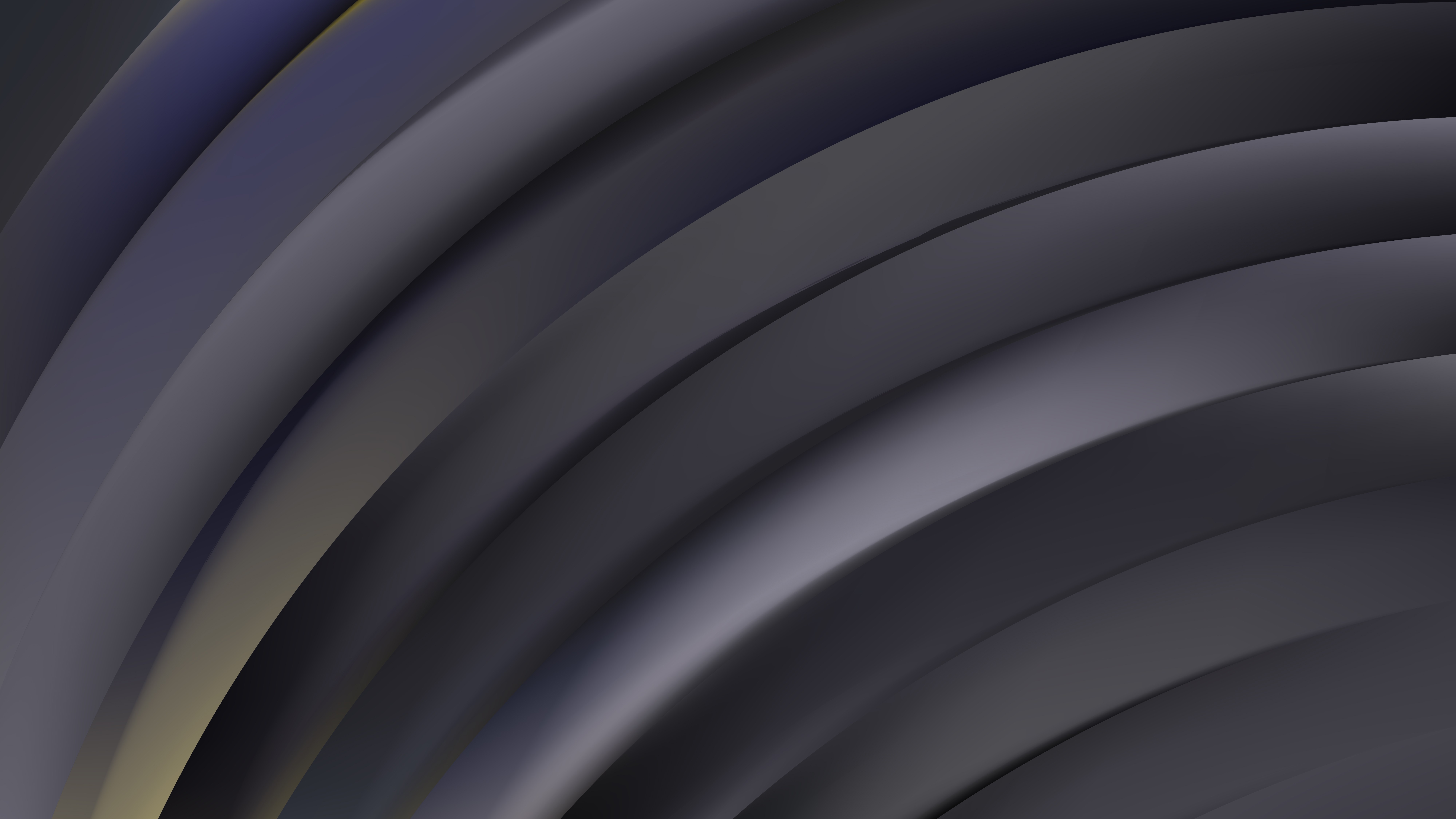 8000x4500 Black Curved Stripes Vector Image