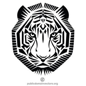 Free Tiger Vector Clipart 300x300 Free Tiger Vector Clipart