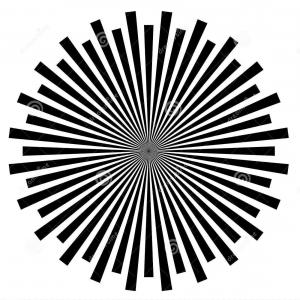 300x300 Hd Black White Abstract Psychedelic Art Background Vector