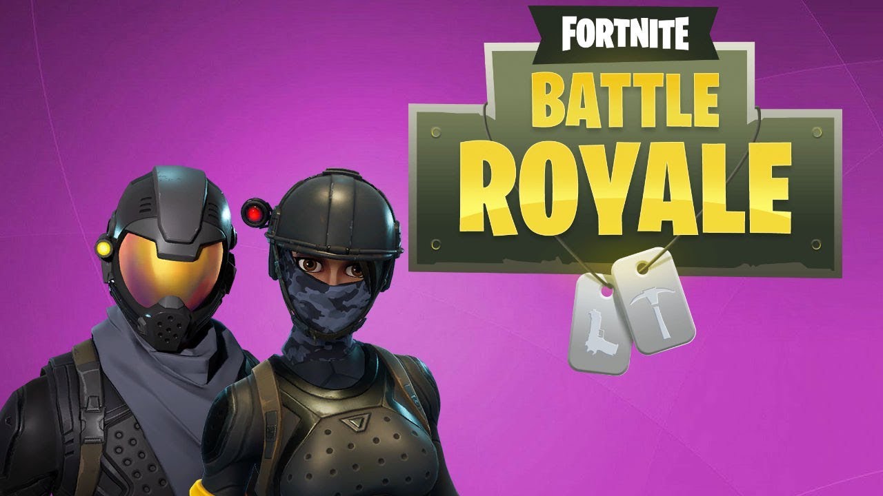 1280x720 Black Vector Set Fortnite Battle Royale