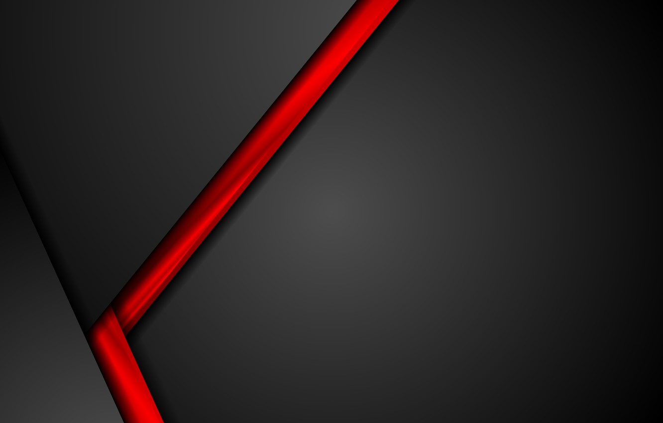 1332x850 Wallpaper Abstract, Red, Black, Design, Color, Material, Vector