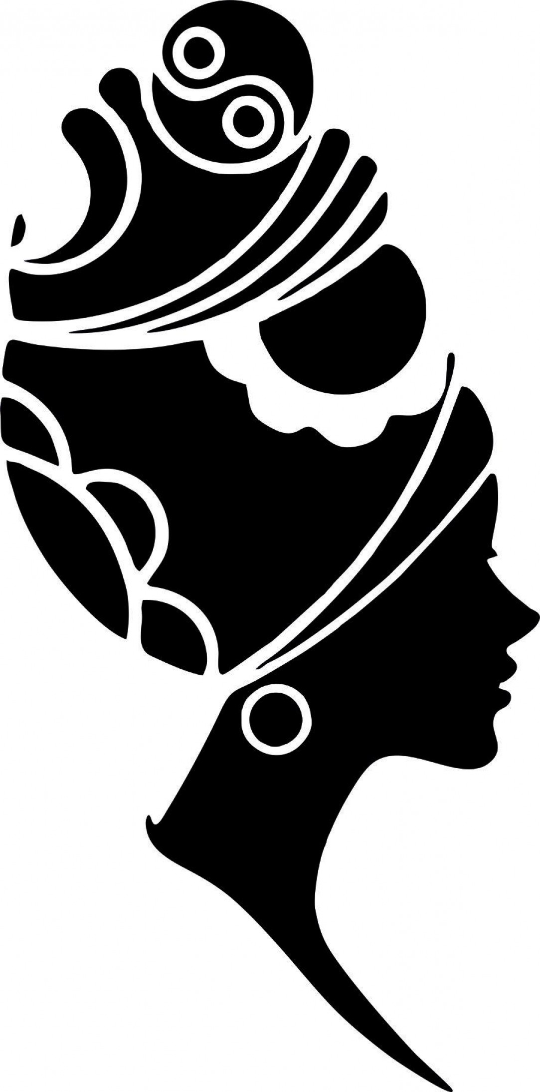 Download Black Woman Silhouette Vector at Vectorified.com ...