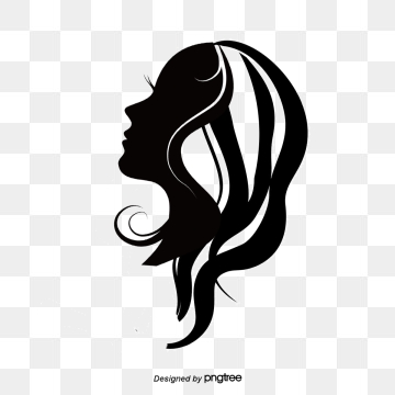 Black Woman Silhouette Vector at Vectorified.com ...