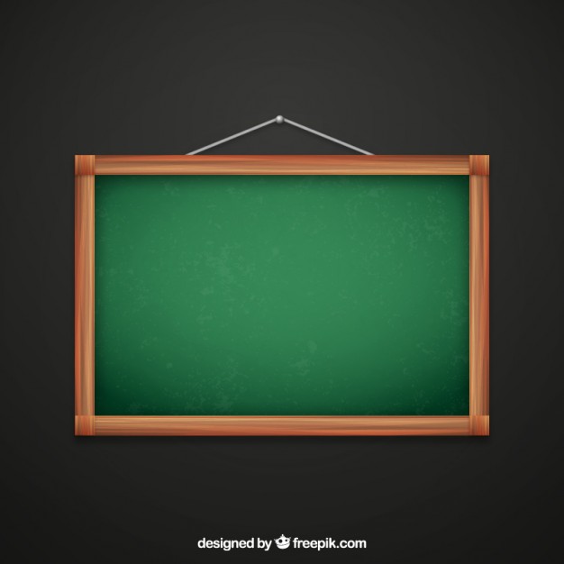 626x626 Blank Blackboard Vector Free Download