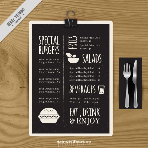 Special Menu Template In Blackboard Vector Free Download 626x626 Special Menu Template In Blackboard Vector Free Download