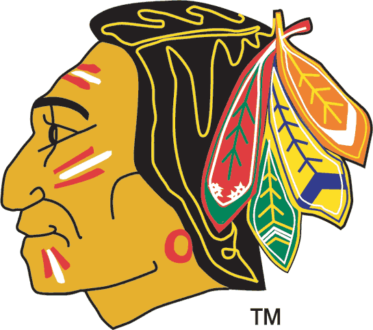 545x482 The History Of The Chicago Blackhawks Logo