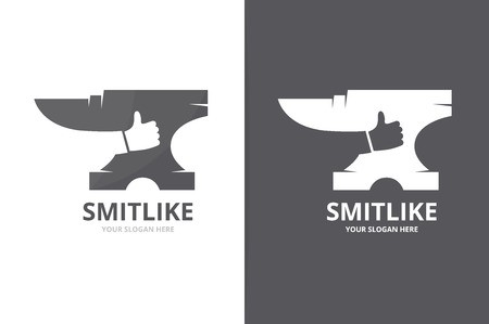 450x299 Vector Smith And Like Logo Combination Blacksmith And Best Symbol