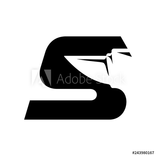 Blacksmith Vector Logo Anvil Symbol Letter S 500x500 Blacksmith Vector Logo Anvil Symbol Letter S