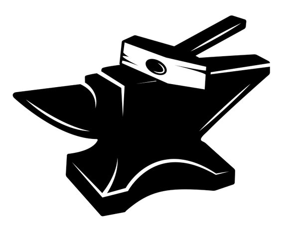 Blacksmith, Anvil, Silhouette,graphics,illustration,vector 570x466 Blacksmith, Anvil, Silhouette,graphics,illustration,vector