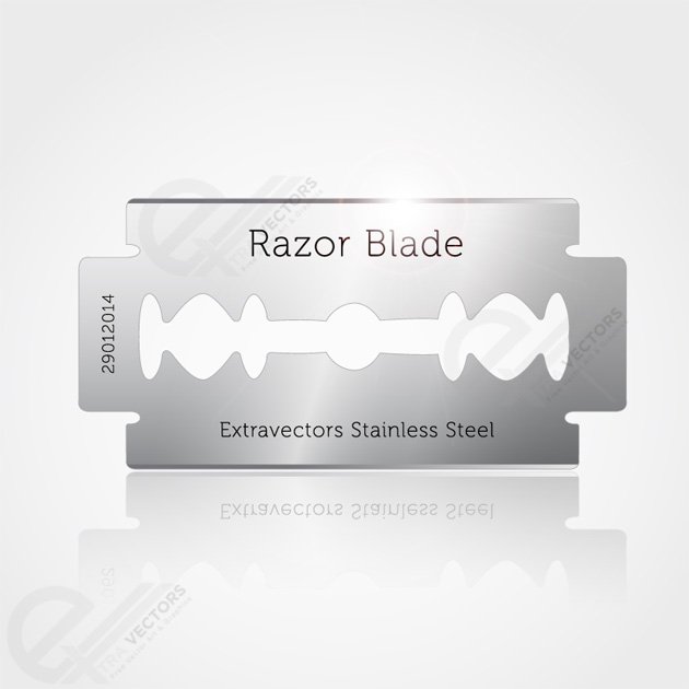 630x630 Free Free Vector Razor Blade Files, Vectors Graphics