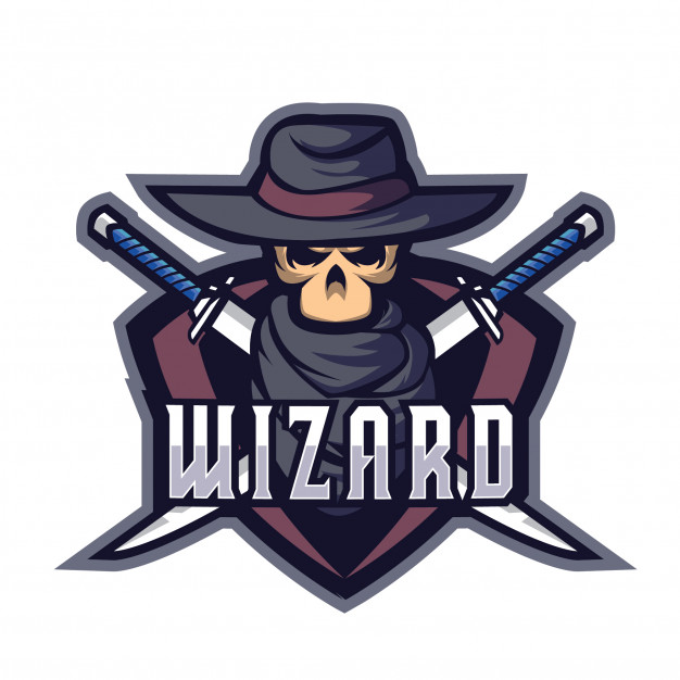 626x626 Wizards Blade E Sports Logo Vector Premium Download