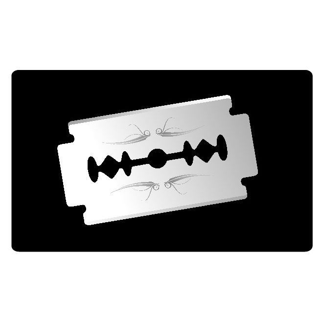 660x660 Vector Razor Blade