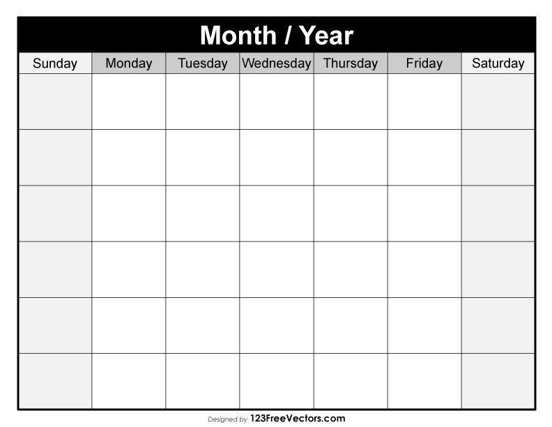 792x612 Blank Calendar Calendar Blank Calendar, Calendar, Vector