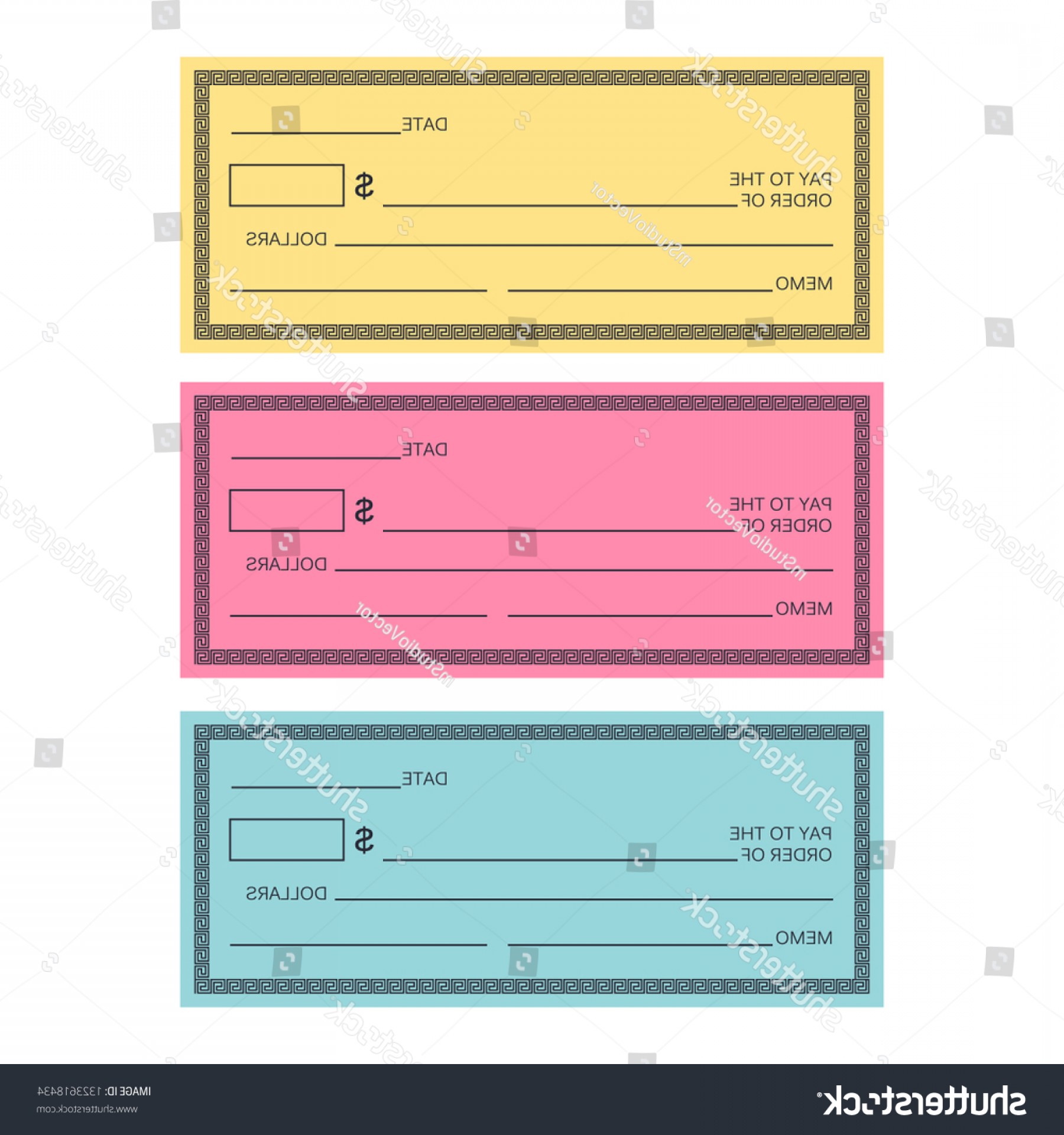 Blank Check Vector at Vectorified.com | Collection of Blank Check ...