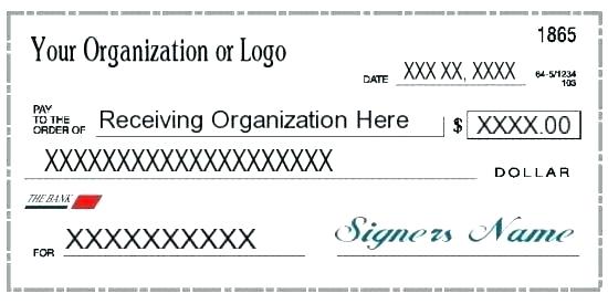 550x275 Big Checks Template Free Printable Personal Blank Check Large