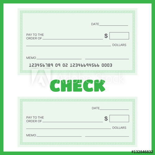 blank check vector at vectorifiedcom collection of blank check