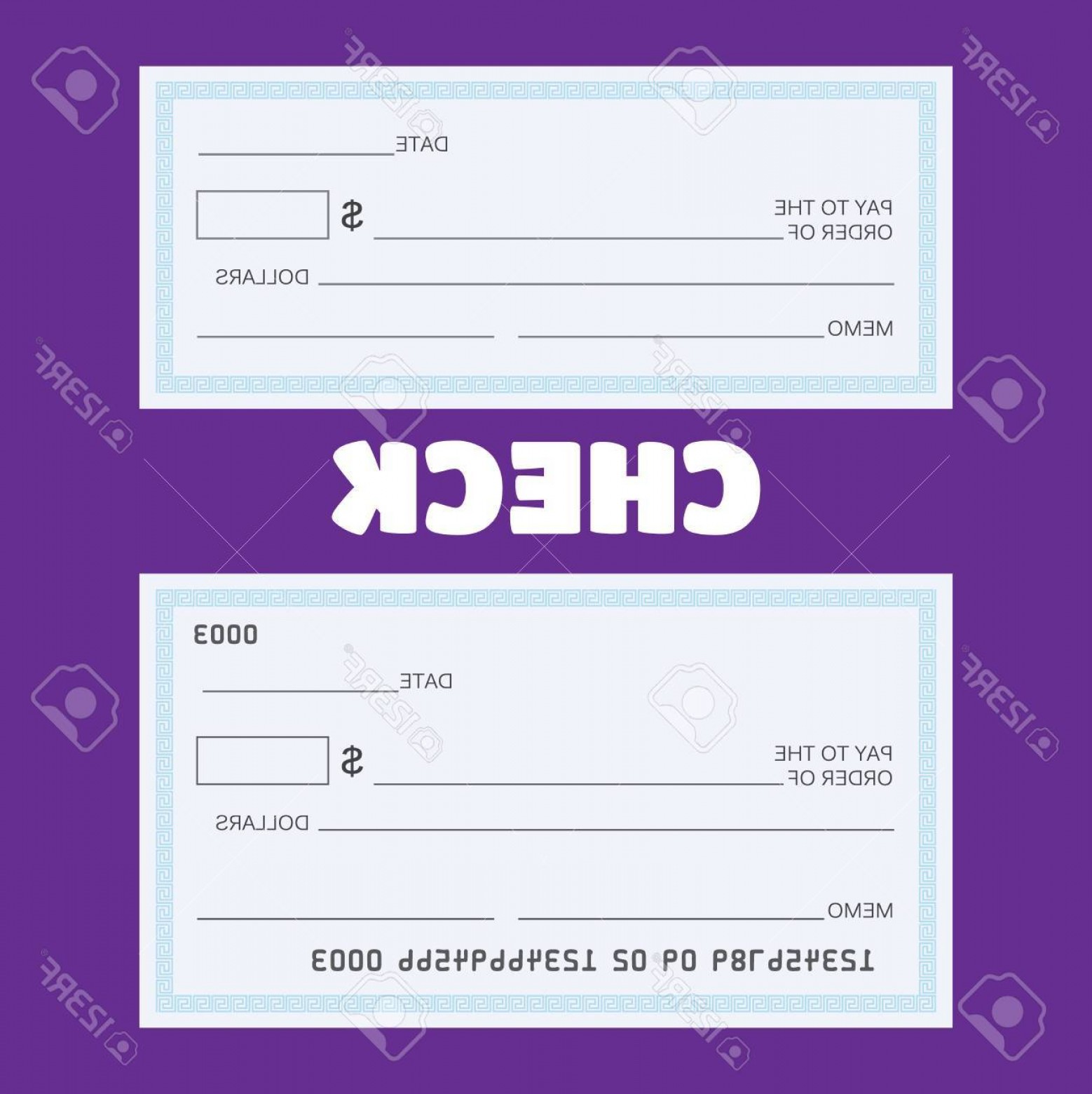 1558x1560 Photostock Vector Blank Check Blank Check Template Soidergi