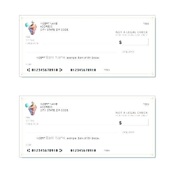 600x600 Blank Check Template Free Templates Bank Cheque For Education