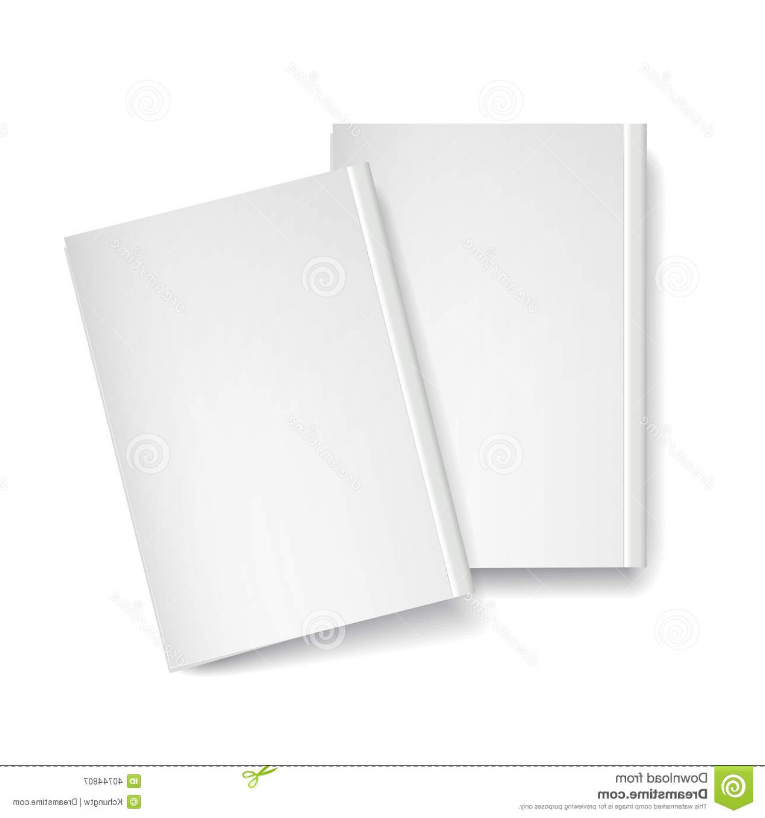 1560x1668 Royalty Free Stock Photography D Vector Blank Magazine Template