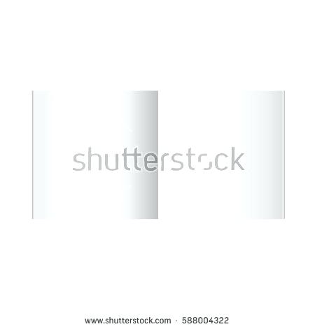 450x470 Vector Blank Magazine On White Background Template For Design